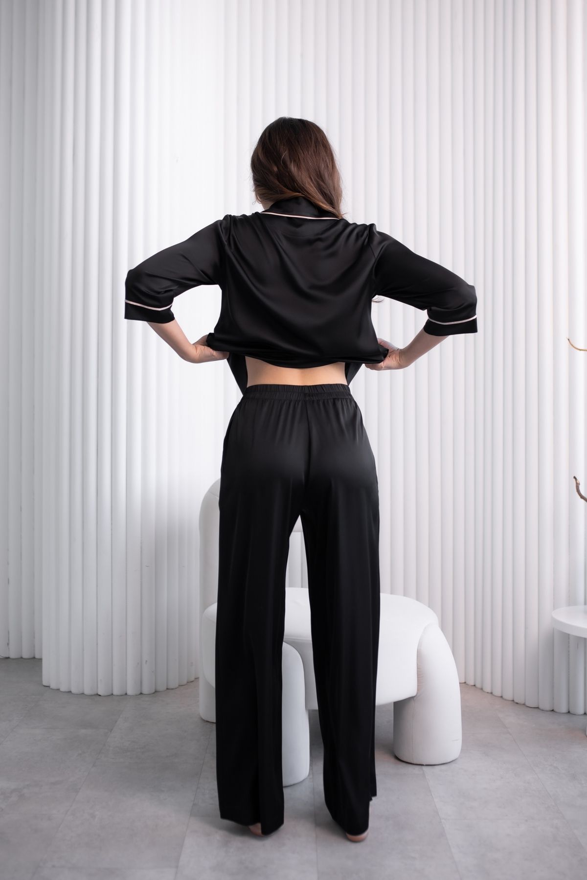 Black blazer and pants, XS, 97% віскоза
3% еластан