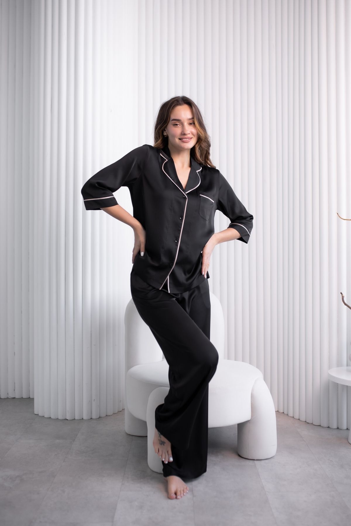 Black blazer and pants, XS, 97% віскоза
3% еластан