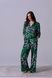 Жакет зі штанами принт "Тропічне листя" білий TROPLEAFWHITE016017SP-01 фото 3